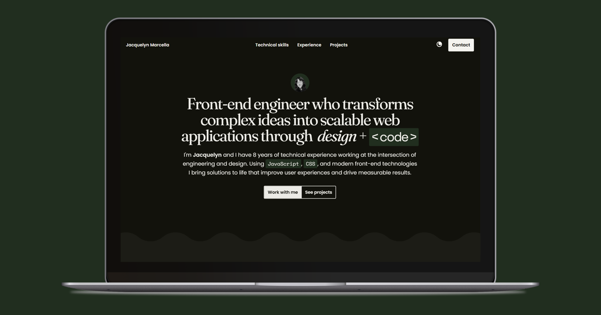 Jacquelyn Marcella | Front End Software Engineer
